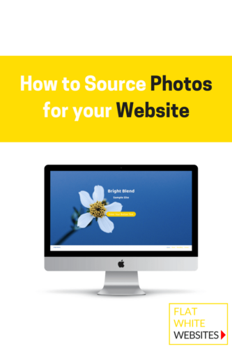 How to source photos for your website