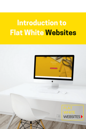 Introduction to Flat White Websites, website design, website inspiration, wordpress websites