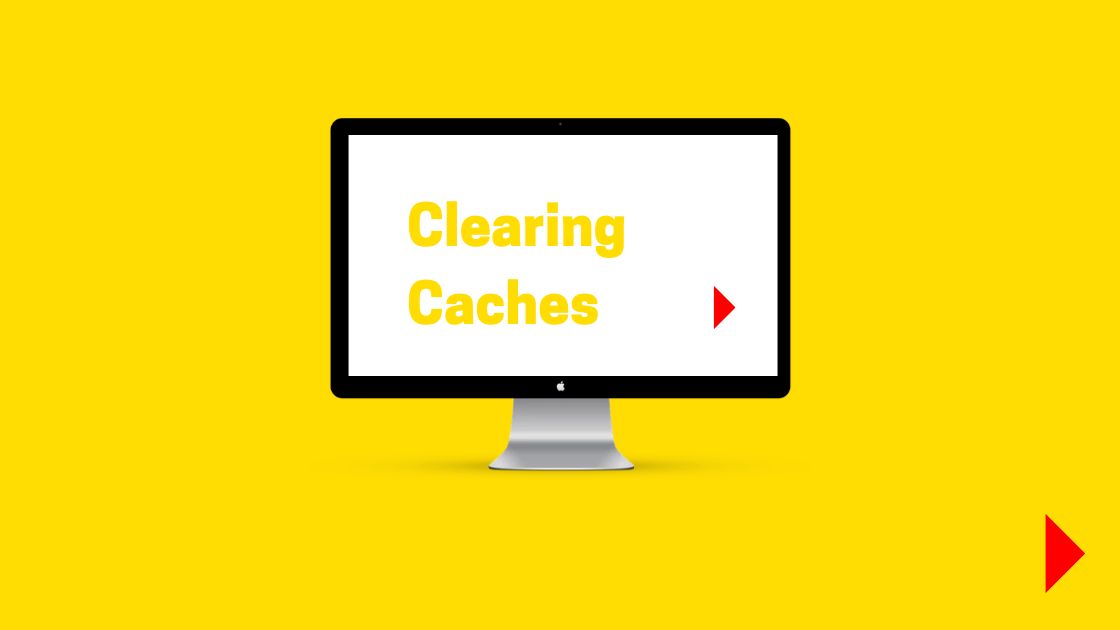 Graphic for Flat White Website blog Clearing Caches
