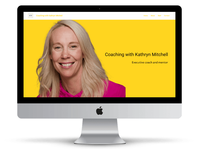 Kathryn Mitchell Coaching website