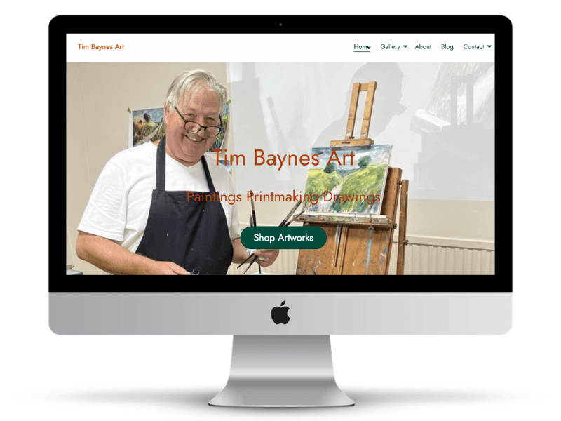 Tim Baynes Art website