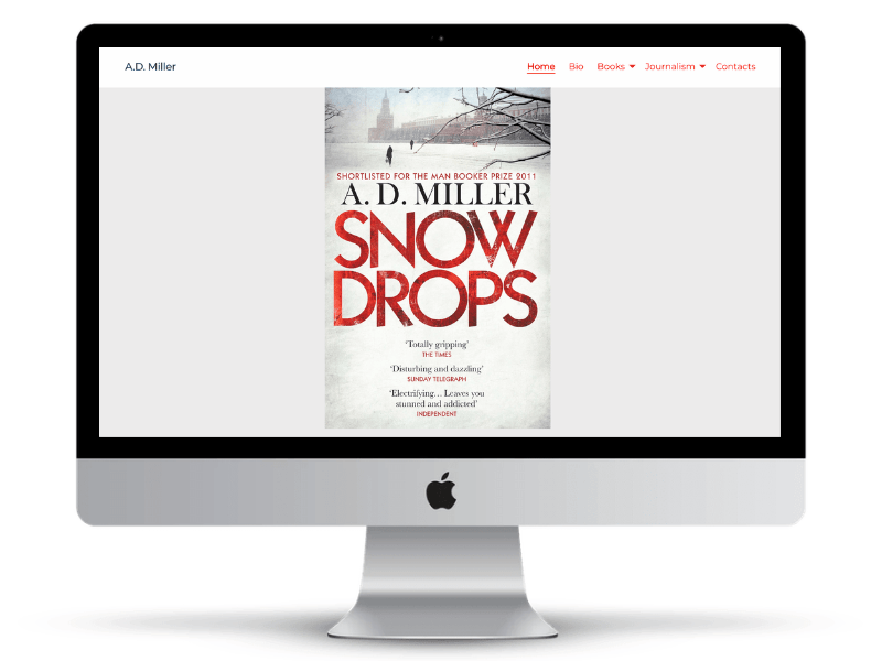 A D Millar author website
