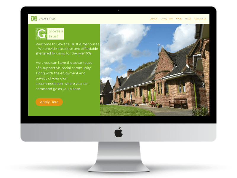Glovers Trust almshouse charity website