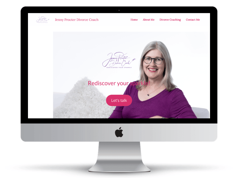 Jenny Procter divorce coach website