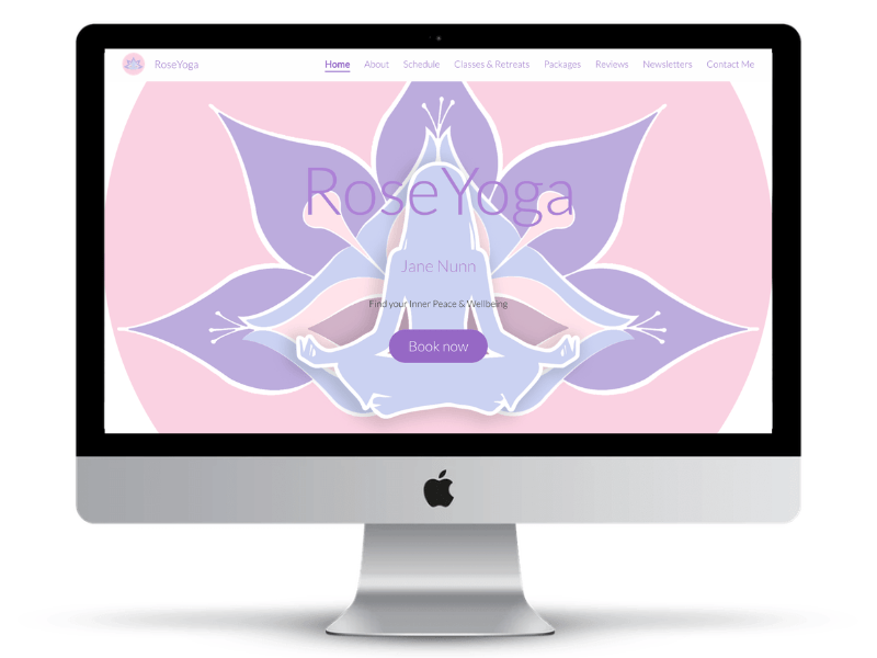 Rose Yoga website