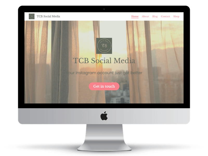 TCB Social Media website