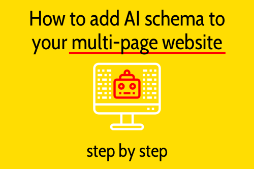 How to add AI schema code to your multi-page website - Flat White Websites blog